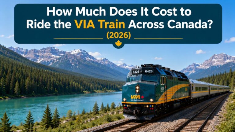 How Much Does It Cost to Ride the VIA Train Across Canada