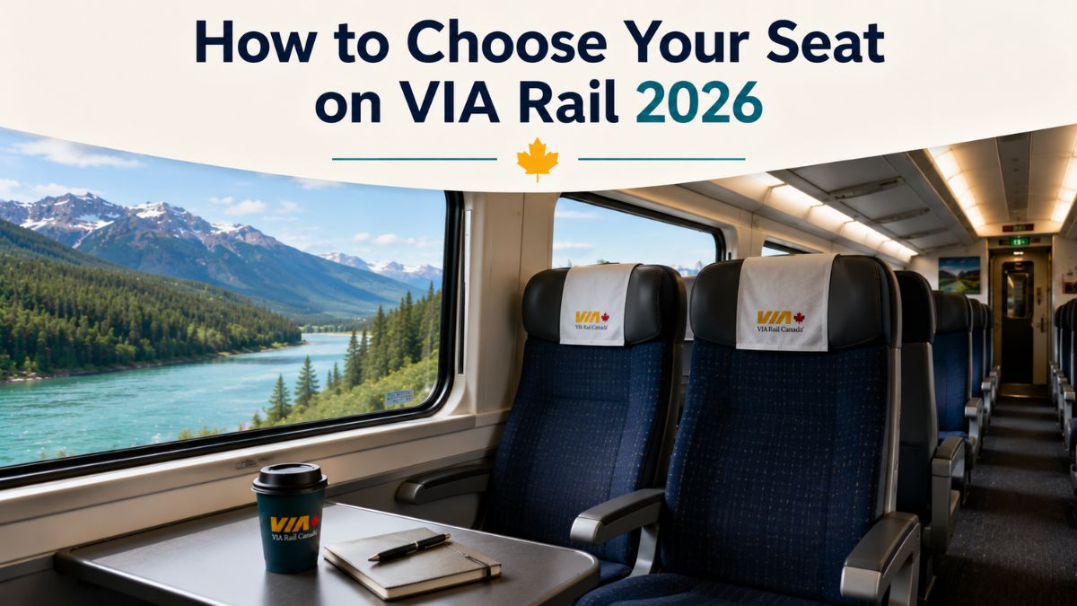 How to Choose Your Seat on VIA Rail 2026