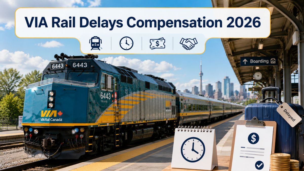 VIA Rail Delays Compensation 2026