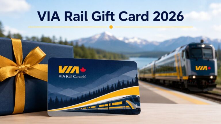 VIA Rail Gift Card 2026