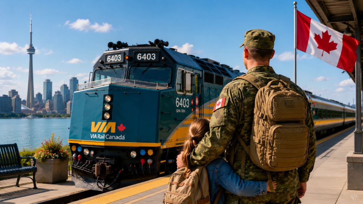 VIA Rail Military Discount 2026