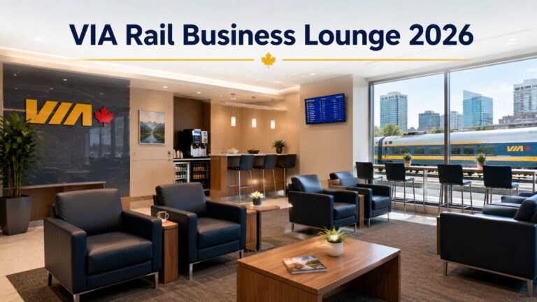 VIA Rail Business Lounge 2026