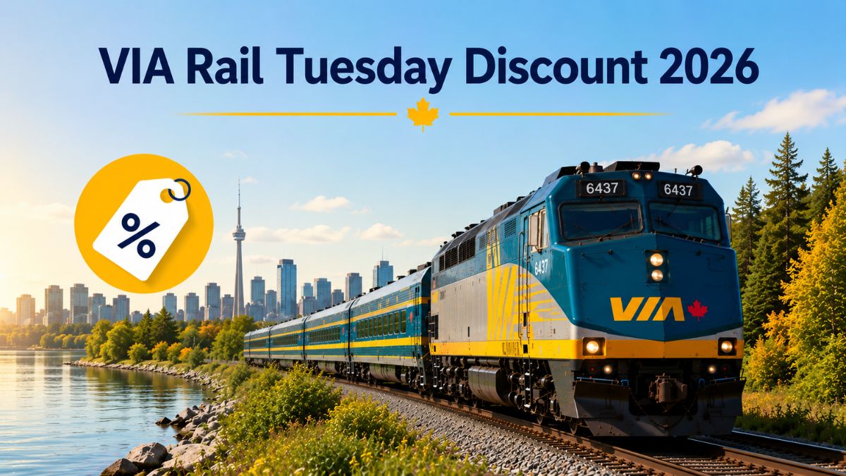 VIA Rail Tuesday Discount 2026