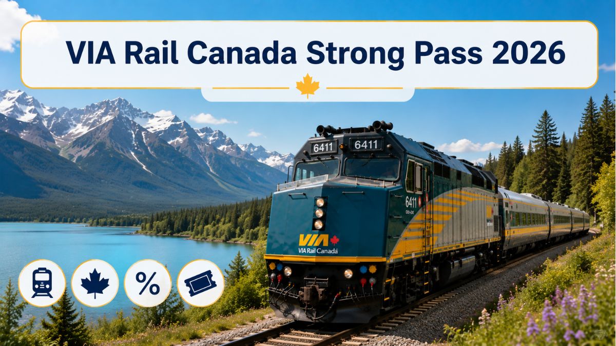 VIA Rail Canada Strong Pass 2026
