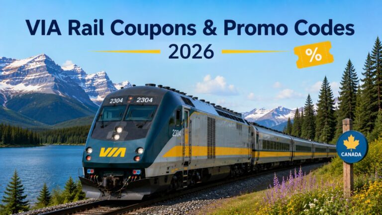 VIA Rail Coupons & Promo Codes 2026