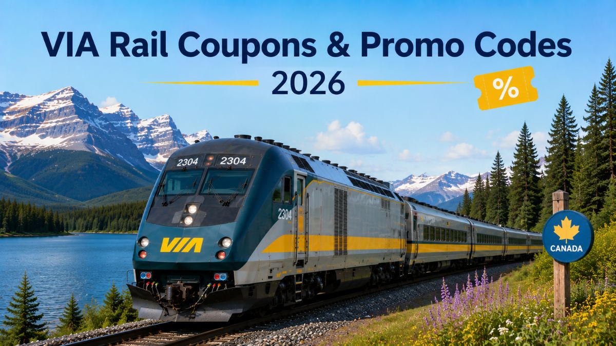VIA Rail Coupons & Promo Codes 2026