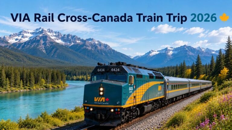 VIA Rail Cross-Canada Train Trip 2026